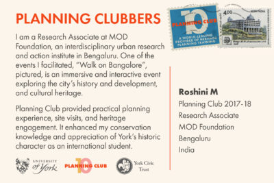 Planning Club postcard