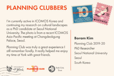 Planning Club postcard