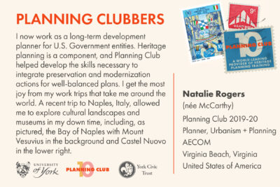 Planning Club postcard