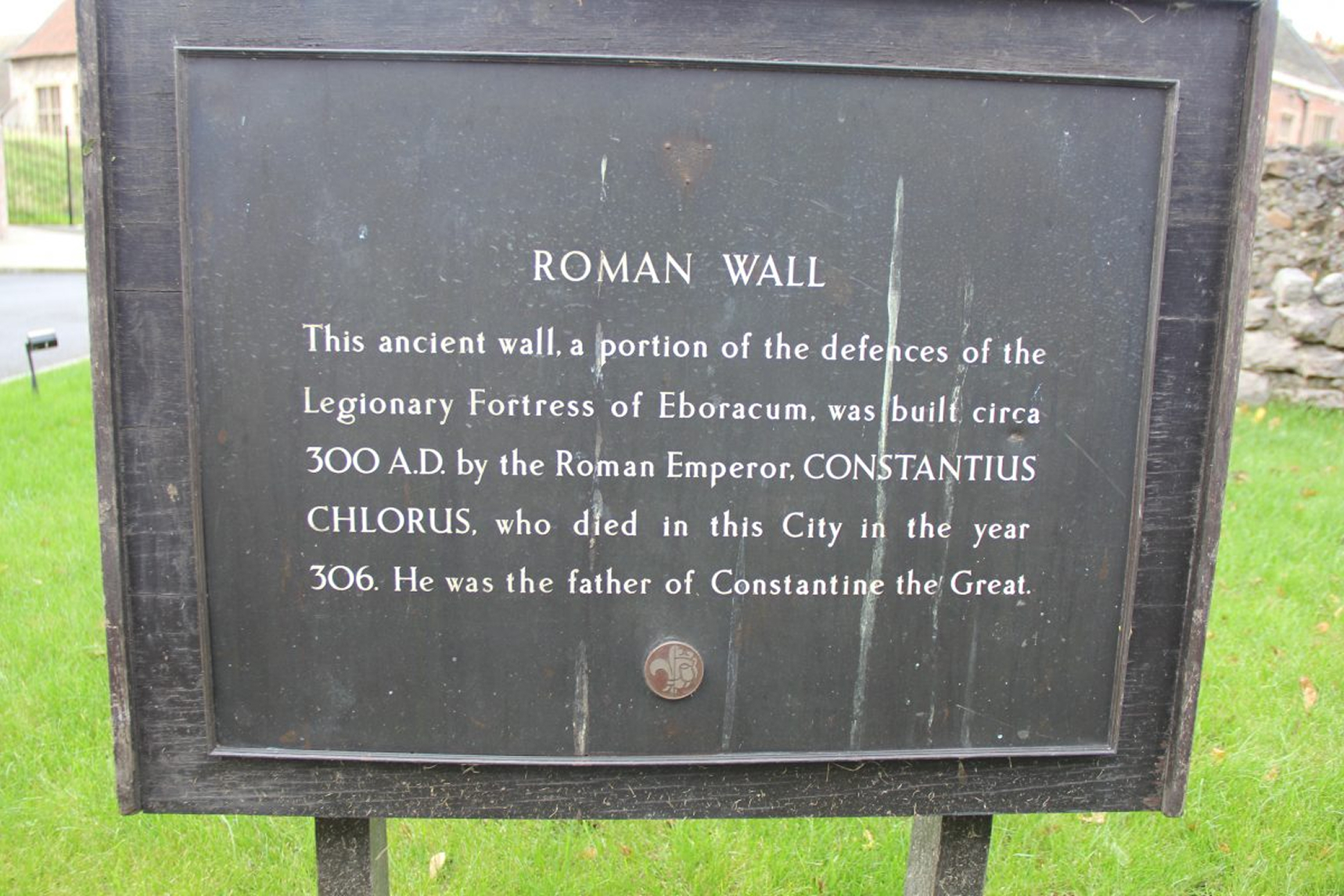 Roman Wall plaque